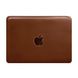 Чохол для MacBook Air/Pro 13" вертикальний шкіряний світло-коричневий